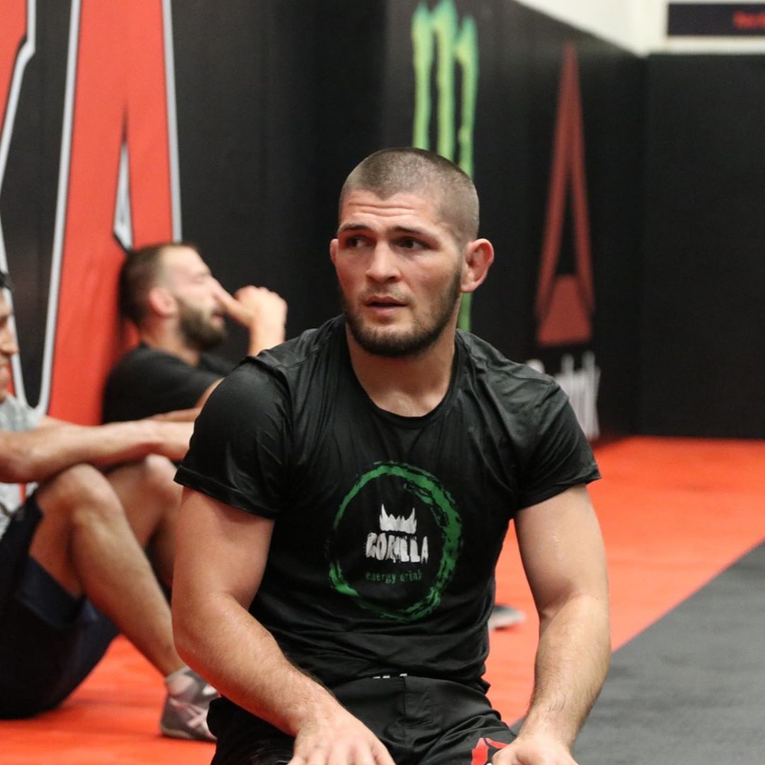 Khabib nurmagomedov ufc mcgregor fight vs fighter live official profile outline promolover pngimg
