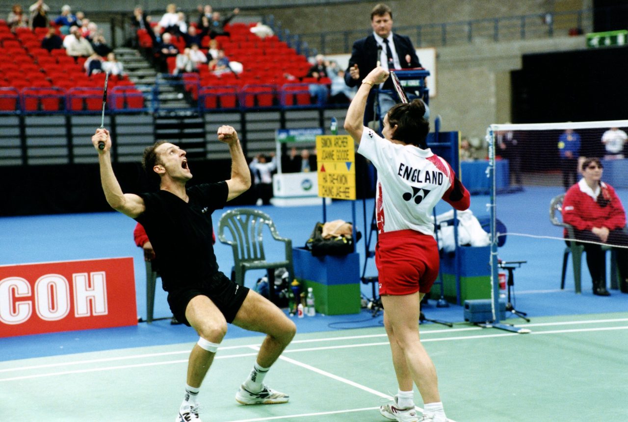 Badminton championships 1899 racket geoff hinder shuttlecock trivia