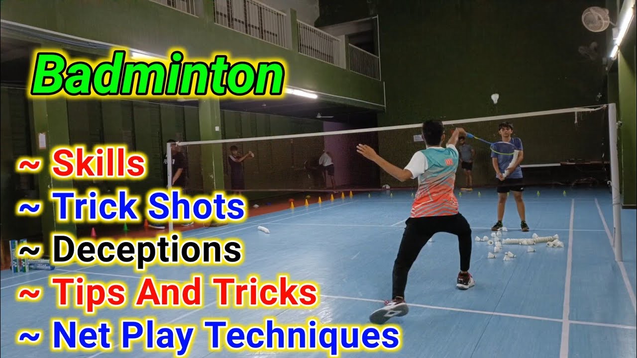 Badminton bermain