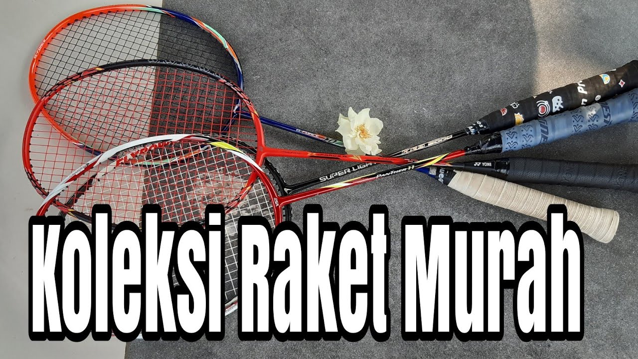 Raket memilih badminton bulu tangkis