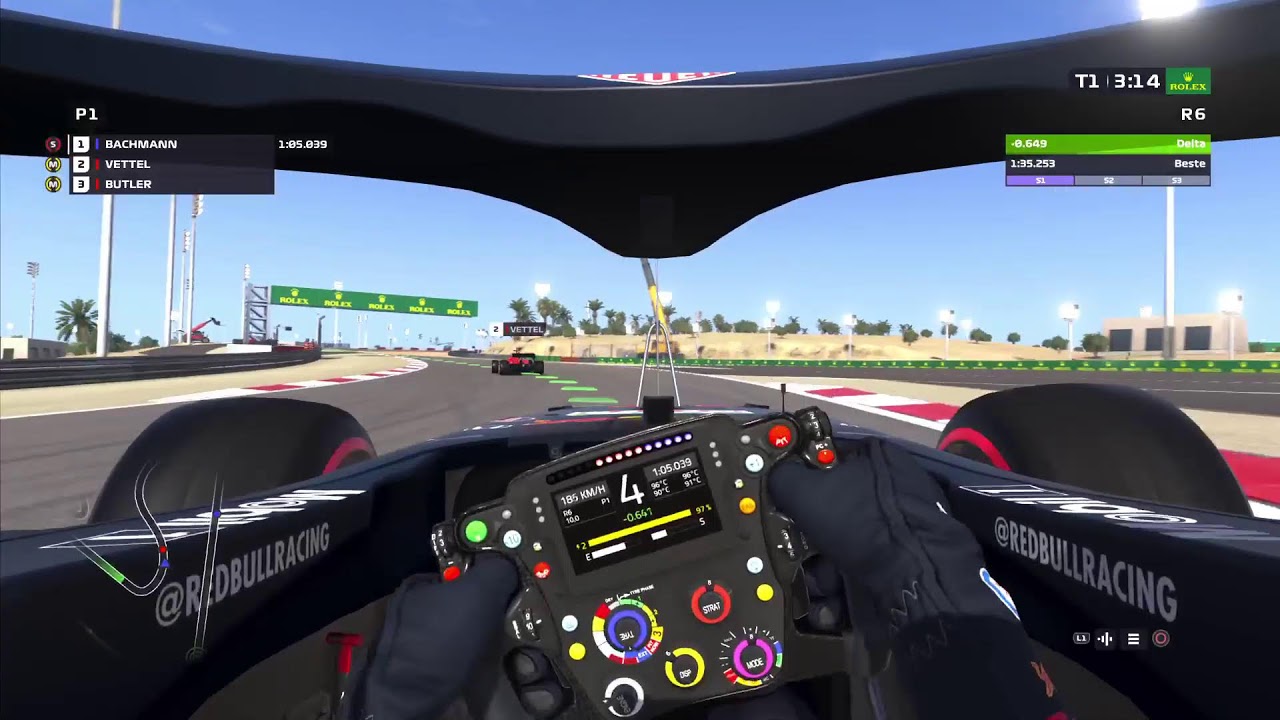 Mempelajari teknik mengemudi F1 tingkat profesional
